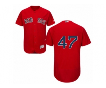 Men's Majestic Boston Red Sox #47 Tyler Thornburg Red Flexbase Authentic Collection MLB Jersey