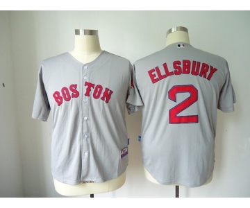 mlb jerseys boston red sox #2 ellsbury grey[ellsbury]