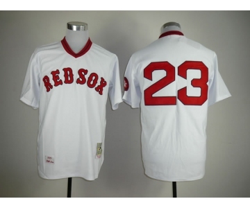 mlb jerseys boston red sox #23 blake swihart white[m&n]