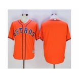 Houston Astros Blank Orange New Cool Base Stitched Baseball Jersey