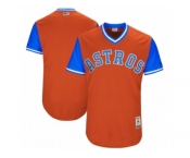 Men's 2017 Little League World Series Houston Astros Orange Jersey