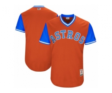 Men's 2017 Little League World Series Houston Astros Orange Jersey