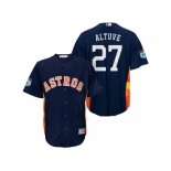 Men's Houston Astros #27 Jose Altuve 2018 Spring Training Cool Base Stitched MLB Jersey