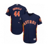 Men's Houston Astros #44 Roy Oswalt Navy Blue Alternate Flex Base Authentic Collection 2019 World Series Bound Baseball Jersey