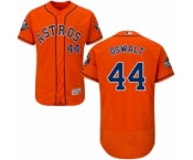 Men's Houston Astros #44 Roy Oswalt Orange Alternate Flex Base Authentic Collection 2019 World Series Bound Baseball Jersey