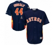 Men's Houston Astros #44 Roy Oswalt Replica Navy Blue Alternate Cool Base 2019 World Series Bound Baseball Jersey