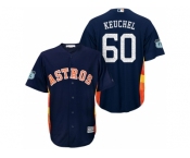 Men's Houston Astros #60 Dallas Keuchel 2017 Spring Training Cool Base Stitched MLB Jersey