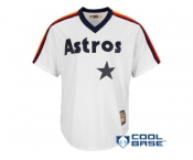 Men's Houston Astros Majestic White Home Cooperstown Cool Base Jersey