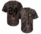 Men's Majestic Houston Astros #24 Jimmy Wynn Authentic Camo Realtree Collection Flex Base MLB Jersey