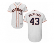 Men's Majestic Houston Astros #43 Lance McCullers White Flexbase Authentic Collection MLB Jersey