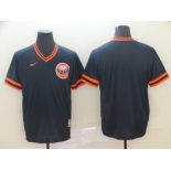 Men's Nike Majestic Houston Astros Blank Navy Blue M&N MLB Jersey