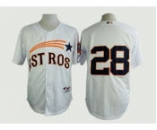 mlb jerseys houston astros #28 white