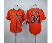 mlb jerseys houston astros #34 ryan orange