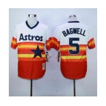 mlb jerseys houston astros #5 bagwell white-orange[m&n]