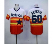 mlb jerseys houston astros #60 keuchel white-orange[m&n]