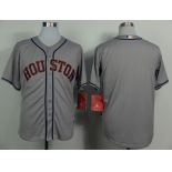 mlb jerseys houston astros blank grey