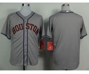 mlb jerseys houston astros blank grey