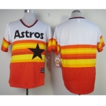 mlb jerseys houston astros blank orange-white[m&n]