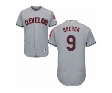 Cleveland Indians #9 Carlos Baerga Grey Flexbase Authentic Collection MLB Jersey