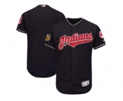 Cleveland Indians Blank Navy 2017 Spring Training Flexbase Authentic Collection Stitched Baseball Jersey