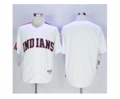 Cleveland Indians Blank White 1978 Turn Back The Clock Stitched MLB Jersey