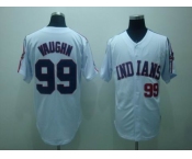 mlb cleveland indians #99 vaughn white