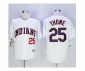 mlb jerseys cleveland indians #25 thome white[m&n 1978]