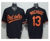 Baltimore Orioles #13 Manny Machado Black New Cool Base Stitched Baseball Jersey