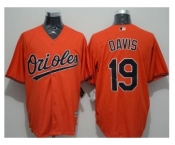 Baltimore Orioles #19 Chris Davis Orange New Cool Base Stitched Baseball Jersey