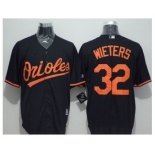 Baltimore Orioles #32 Matt Wieters Black New Cool Base Stitched Baseball Jersey