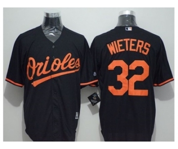 Baltimore Orioles #32 Matt Wieters Black New Cool Base Stitched Baseball Jersey