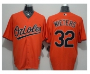 Baltimore Orioles #32 Matt Wieters Orange New Cool Base Stitched Baseball Jersey