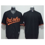 Baltimore Orioles Blank Black New Cool Base Stitched Baseball Jersey