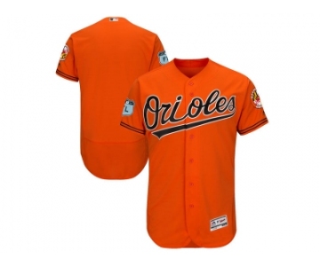 Baltimore Orioles Blank Orange 2017 Spring Training Flexbase Authentic Collection Stitched Baseball Jersey