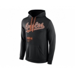 Baltimore Orioles Nike Cooperstown Performance Pullover Black MLB Hoodie