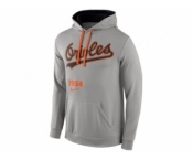 Baltimore Orioles Nike Cooperstown Performance Pullover Gray MLB Hoodie