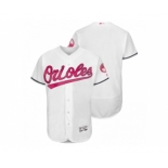 Baltimore Orioles White Home 2016 Mother's Day Flex Base Jersey