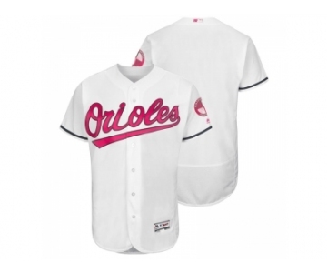 Baltimore Orioles White Home 2016 Mother's Day Flex Base Jersey