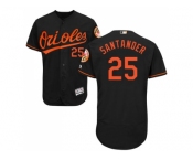 Men Baltimore Orioles #25 Anthony Santander Black Flexbase Authentic Collection Stitched MLB Jersey