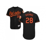 Men Baltimore Orioles #28 Colby Rasmus Black Flexbase Authentic Collection Stitched MLB Jersey