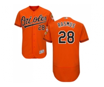 Men Baltimore Orioles #28 Colby Rasmus Orange Flexbase Authentic Collection Stitched MLB Jersey