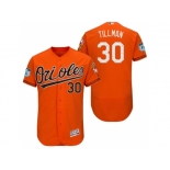 Men's Baltimore Orioles #30 Chris Tillman 2017 Spring Training Flex Base Authentic Collection Stitched Baseball Jersey