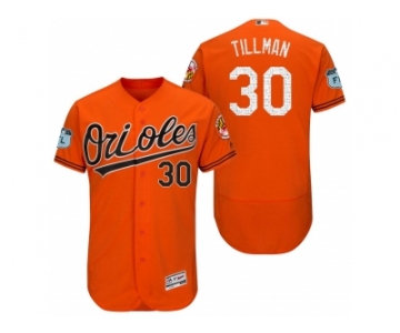 Men's Baltimore Orioles #30 Chris Tillman 2017 Spring Training Flex Base Authentic Collection Stitched Baseball Jersey