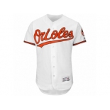 Men's Baltimore Orioles Majestic Blank White Alternate Flexbase Authentic Collection Team Jersey