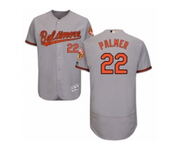 Men's Majestic Baltimore Orioles #22 Jim Palmer Grey Flexbase Authentic Collection MLB Jersey