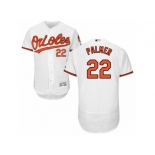 Men's Majestic Baltimore Orioles #22 Jim Palmer White Flexbase Authentic Collection MLB Jersey