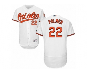 Men's Majestic Baltimore Orioles #22 Jim Palmer White Flexbase Authentic Collection MLB Jersey