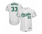 Men's Majestic Baltimore Orioles #33 Eddie Murray White Celtic Flexbase Authentic Collection MLB Jersey