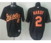 mlb baltimore orioles #2 hardy black