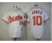 mlb jerseys baltimore orioles #10 jones white[2013 new]